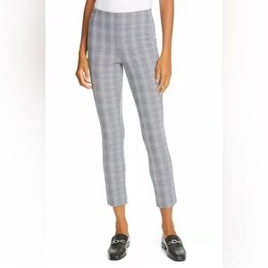 Rag & Bone Simone Glen Plaid Pants - Black Multi Plaid Cropped Straight Leg 4